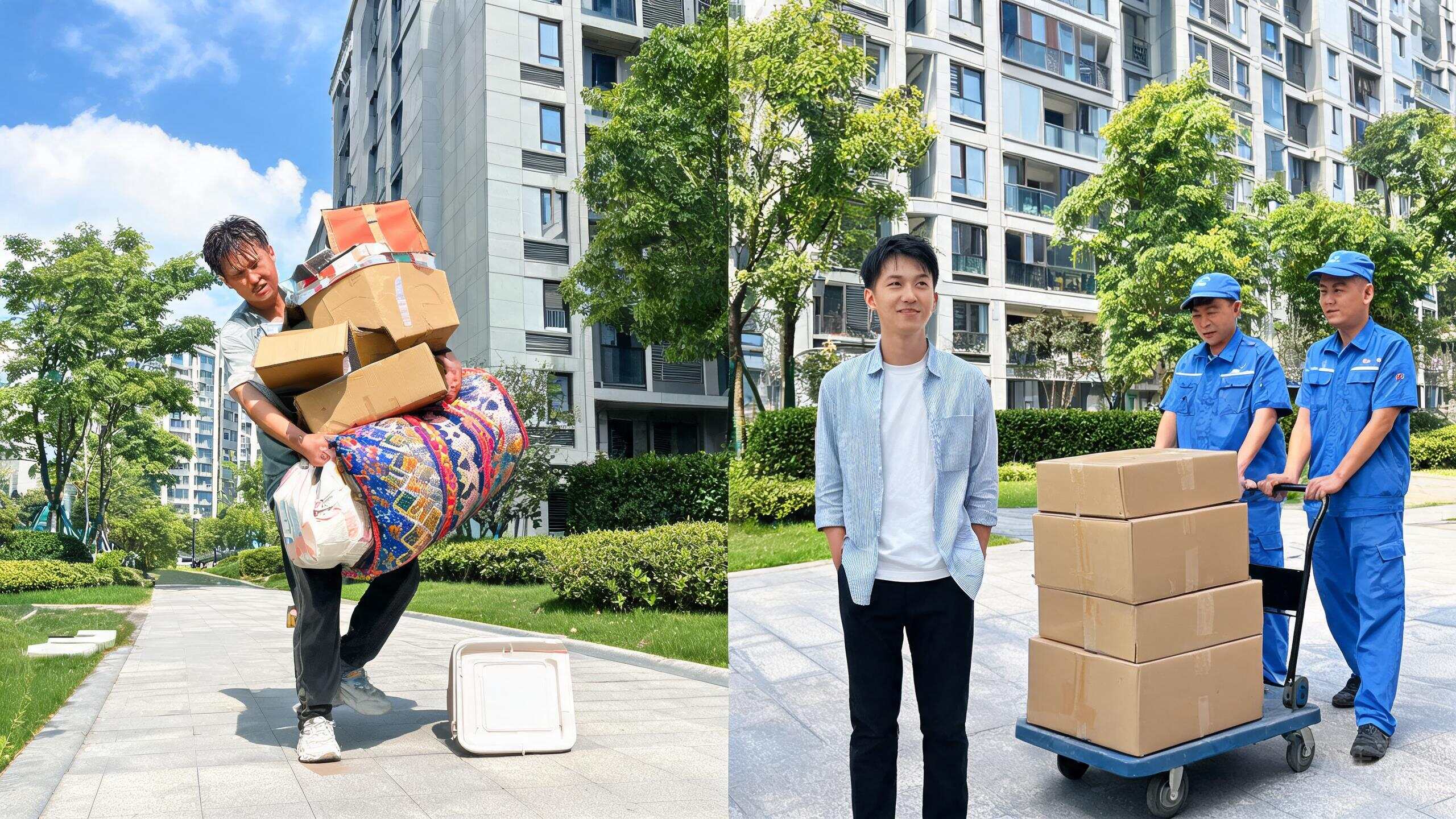杭州家庭搬家：自己搬还是找搬家公司？