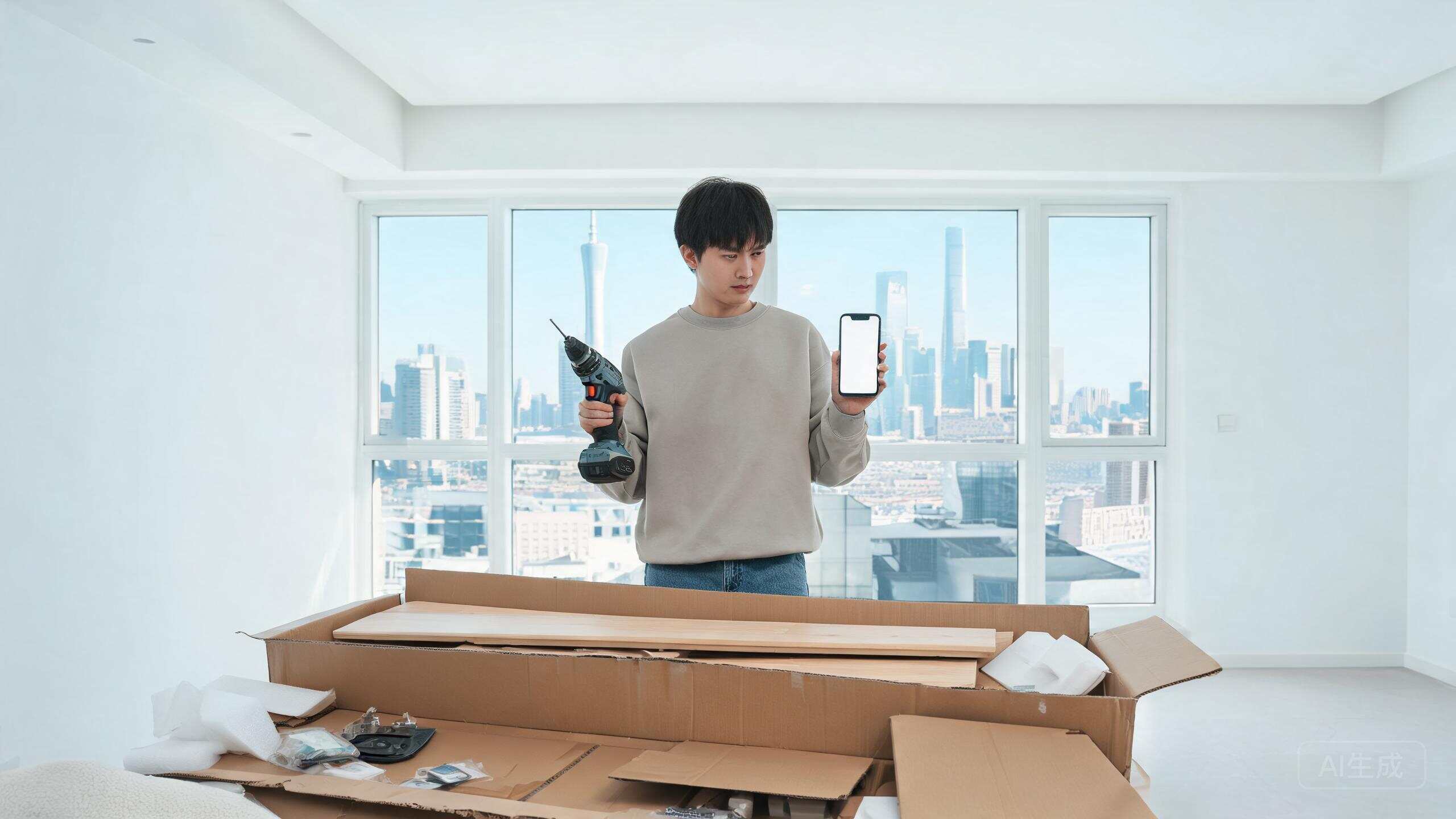 网购家具到北京，自己装还是找人装？