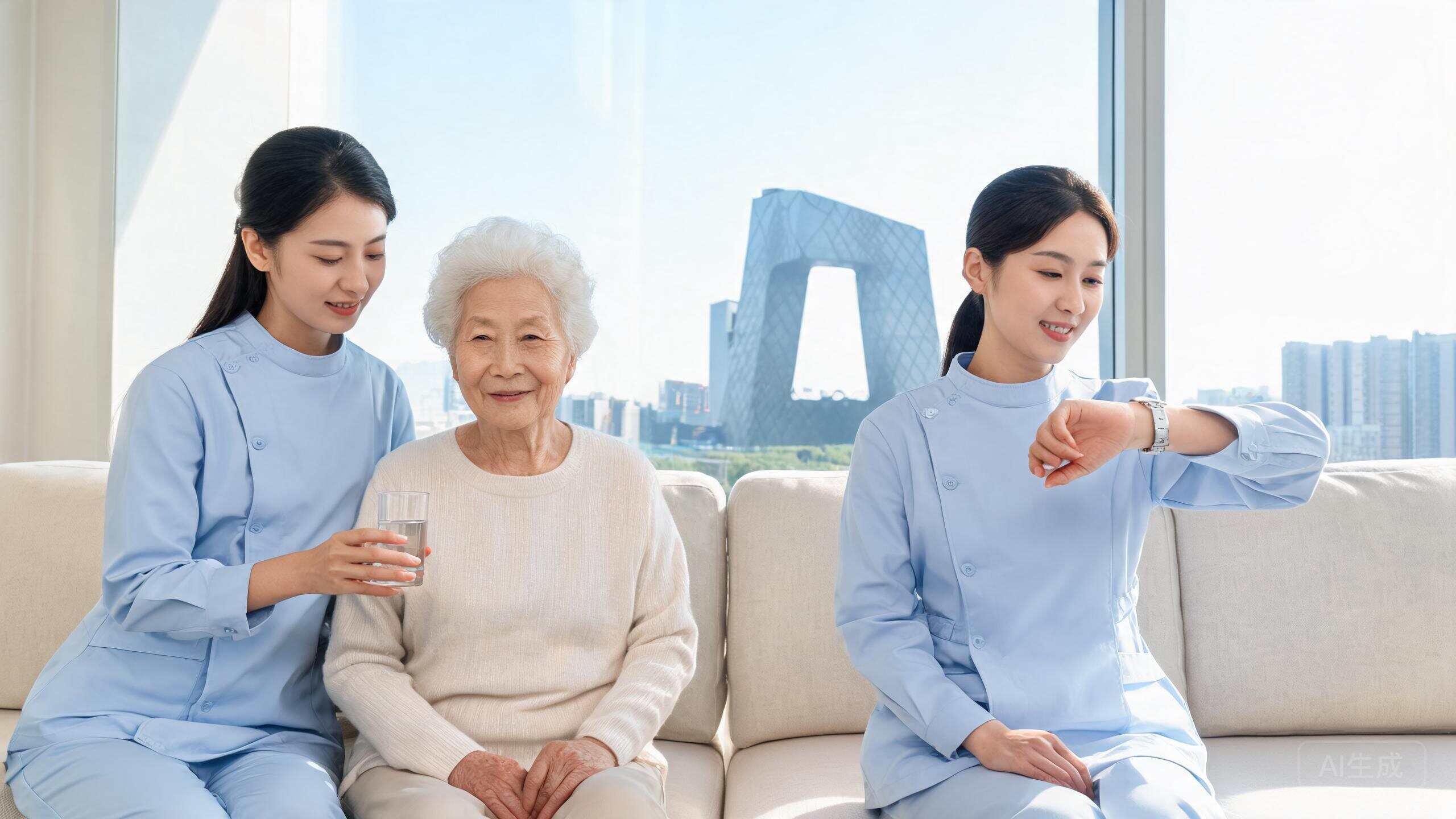 北京请老人陪护，住家还是按时好？